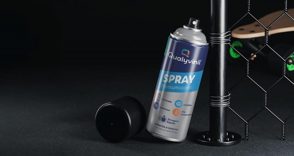 Destaque Spray Metalico