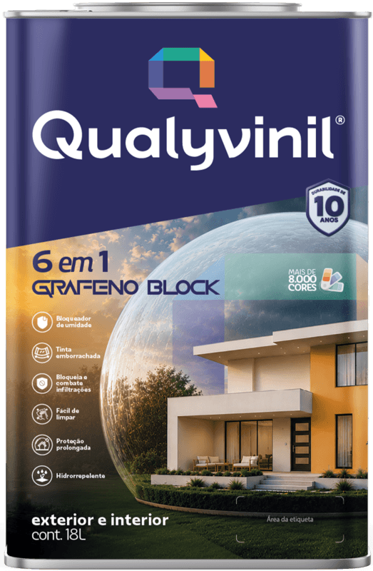 6 em 1 Grafeno Block Mockup 18L